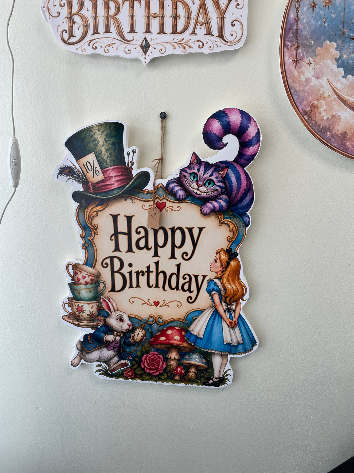 Mad Hatter Inspired Birthday Prop