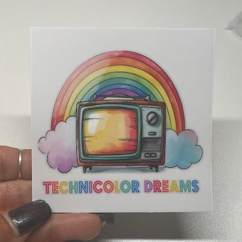 80's - 90"s Retro Sticker UV DTF