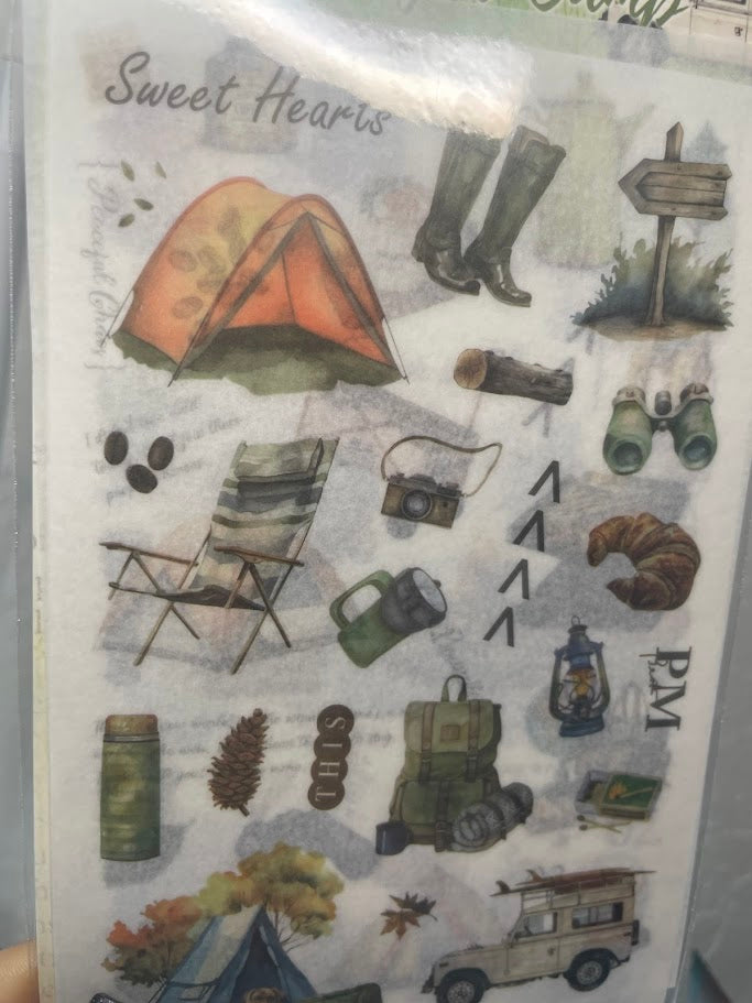 Vintage Coffee Sticker Pack