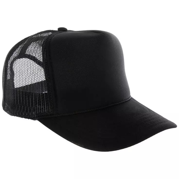 Bulk Foam 5-Panel Mesh Back Trucker Hat with any design