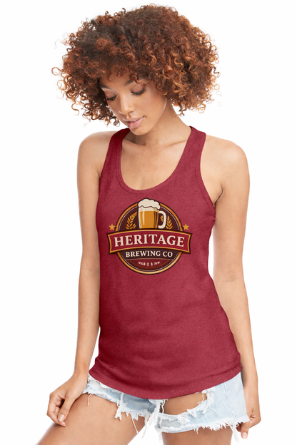 Ladies Racerback Tank with any design