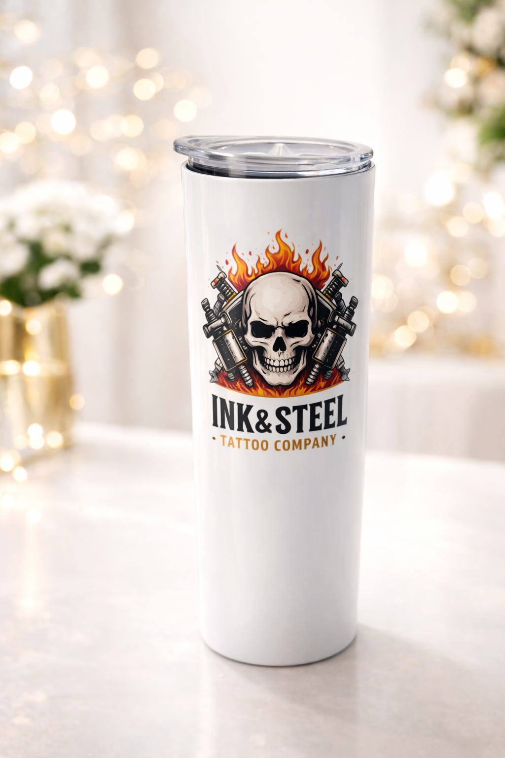 20 oz Stainless Steel Tumbler with any design