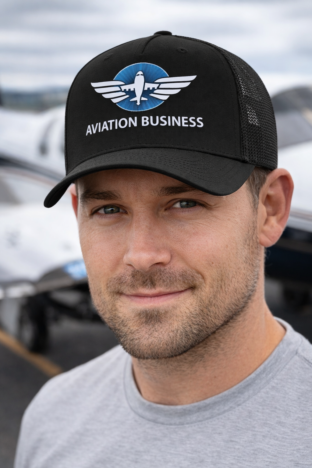 Premium Classic 5 Panel Trucker with any design