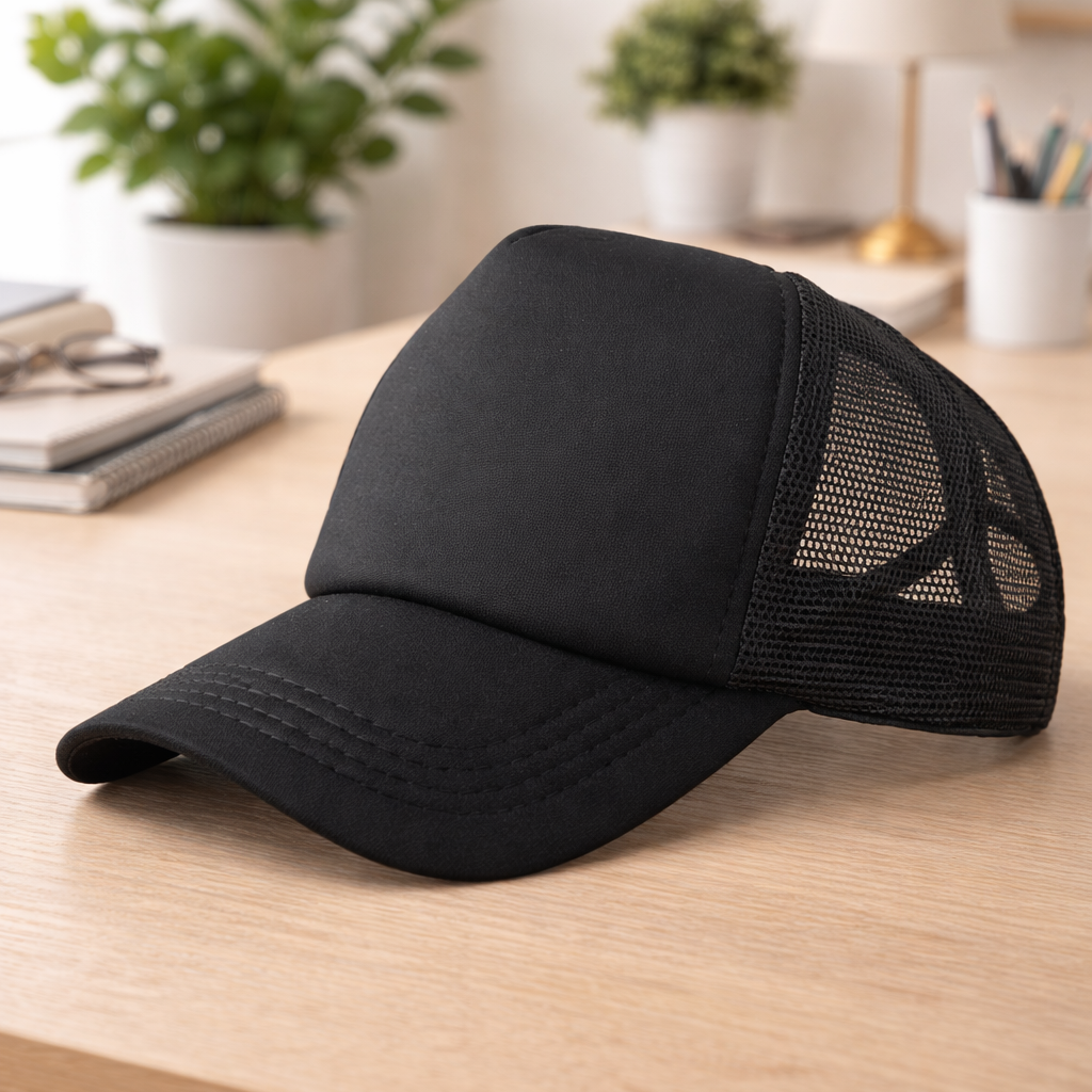 Bulk Foam 5-Panel Mesh Back Trucker Hat with any design