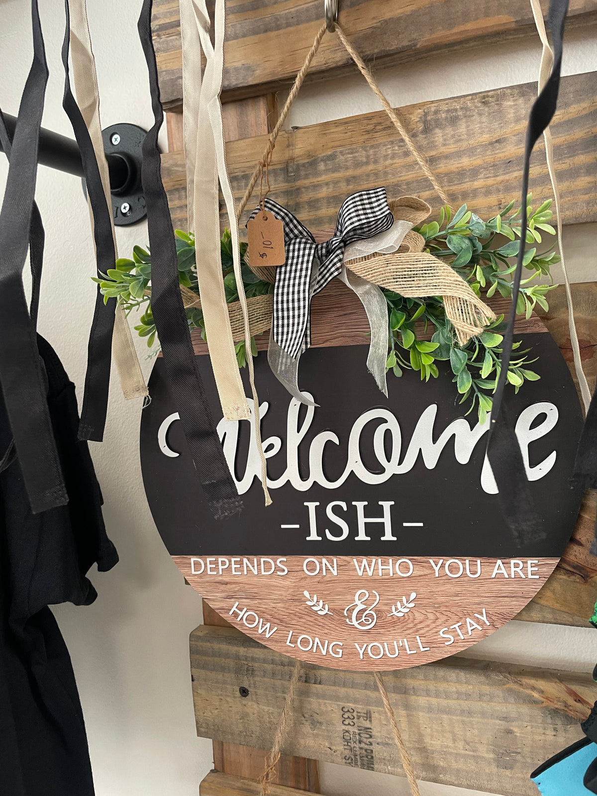Welcome Door Sign