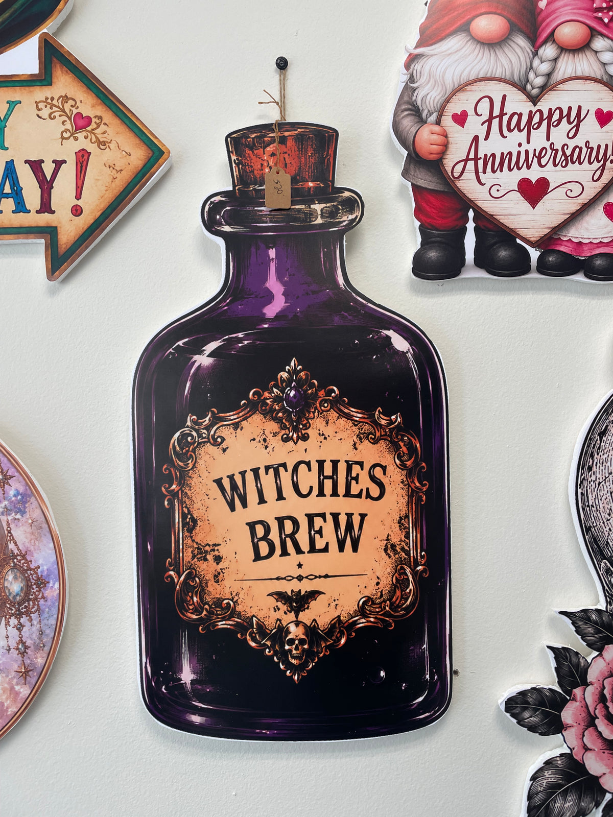 Witches Poison Potion Halloween Prop
