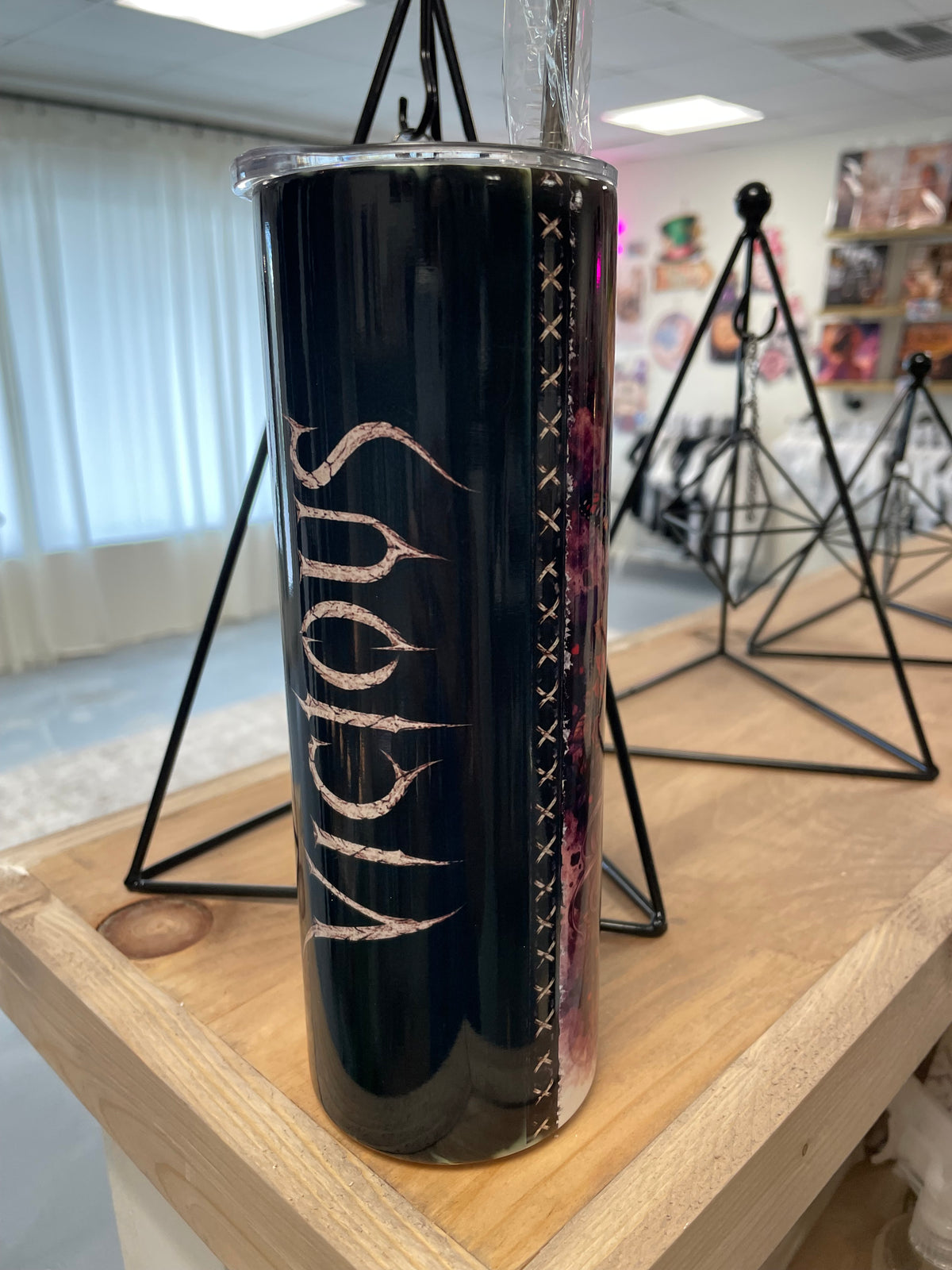 Vicious Tattoo Girl Stainless Tumbler