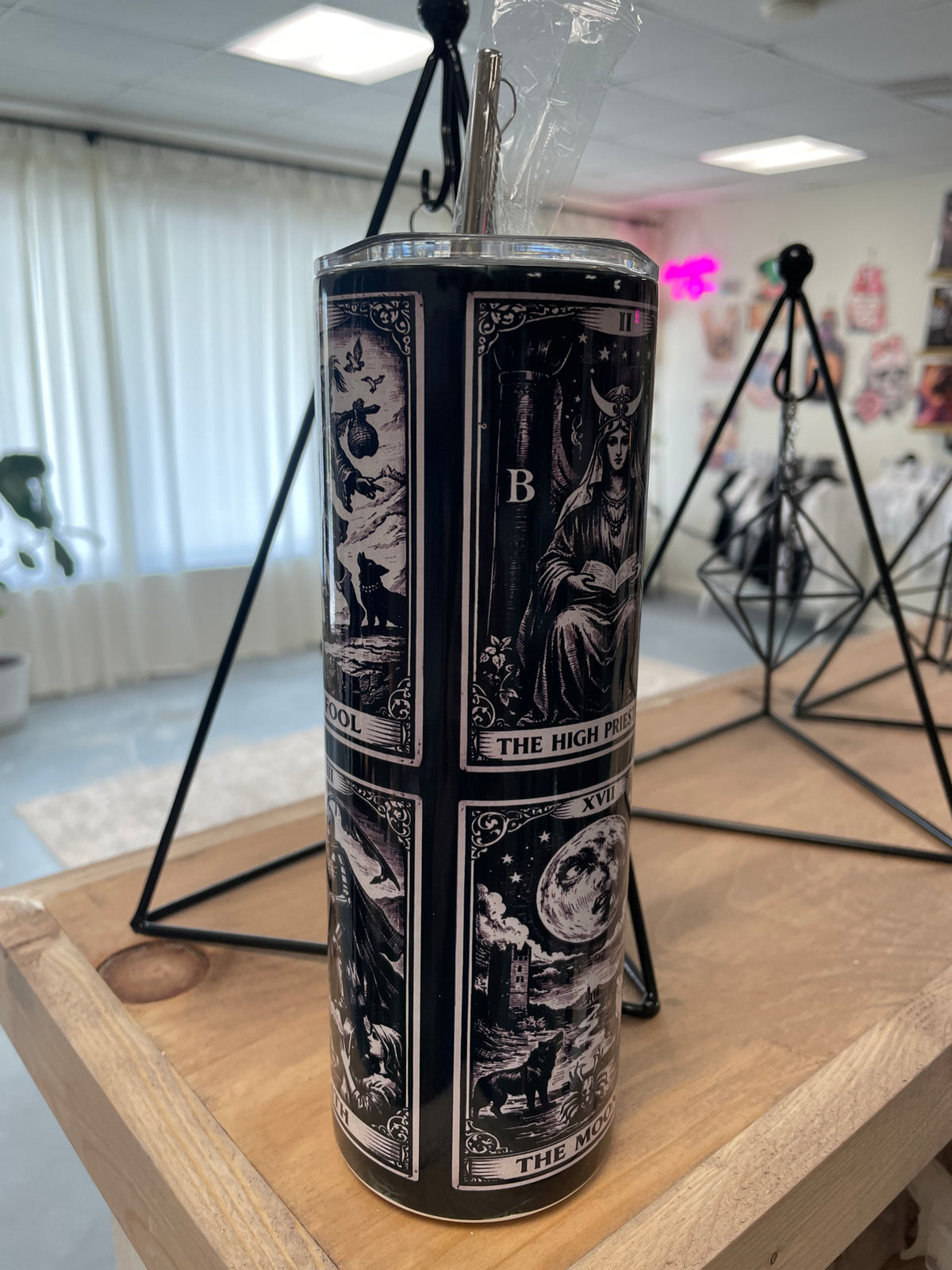 Tarot Cards Stainless Tumbler
