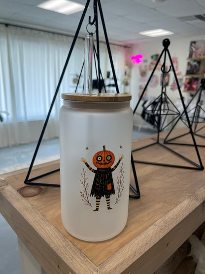 Halloween Glass Tumbler