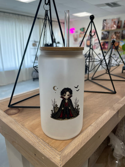 Halloween Glass Tumbler
