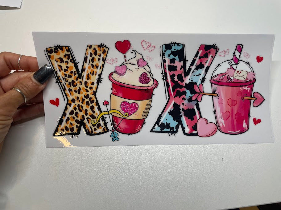 Love UV DTF Sticker for Tumbler