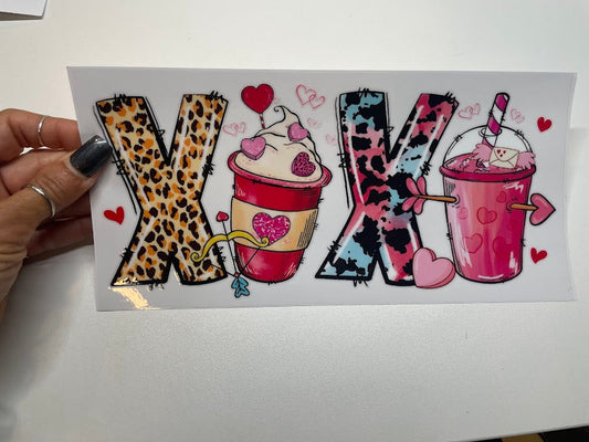 Love UV DTF Sticker for Tumbler