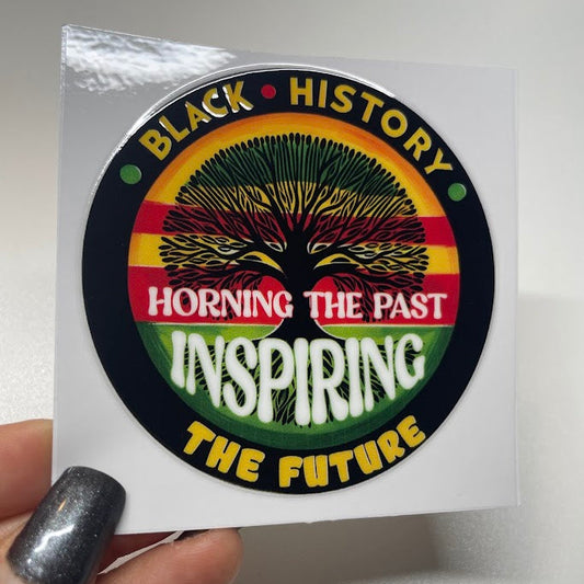 Black Heritage Sticker UV DTF