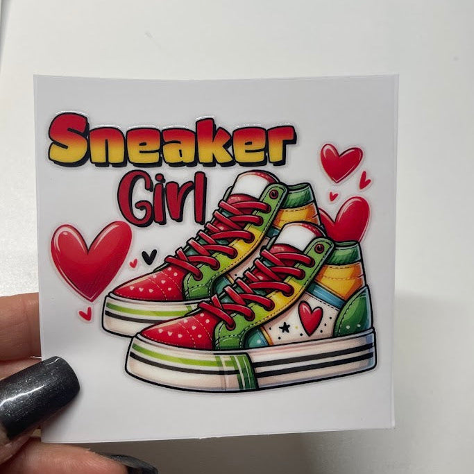 Black Heritage Sticker UV DTF