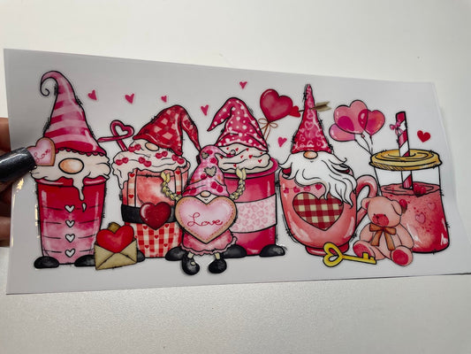 Gnomes UV DTF Sticker for Tumbler