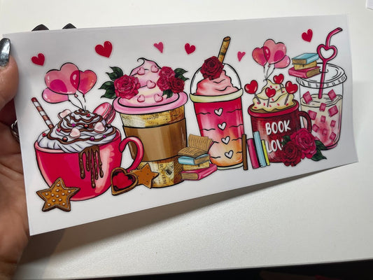 Love UV DTF Sticker for Tumbler