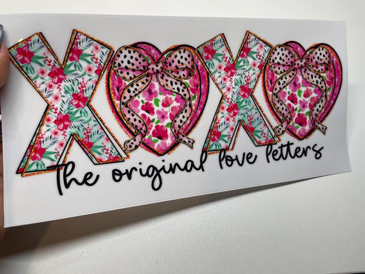 Love UV DTF Sticker for Tumbler