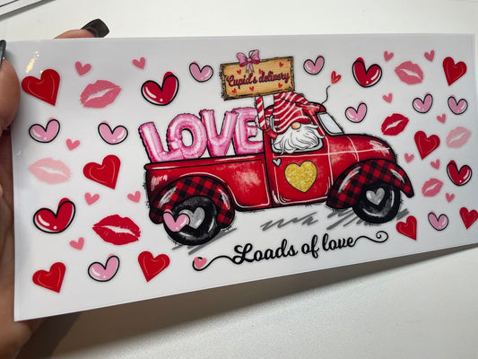 Love UV DTF Sticker for Tumbler