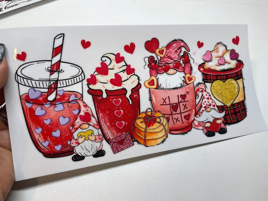 Love UV DTF Sticker for Tumbler