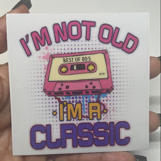 80's - 90"s Retro Sticker UV DTF