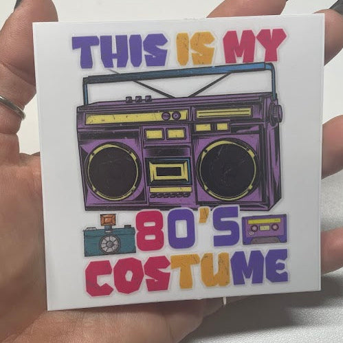 80's - 90"s Retro Sticker UV DTF