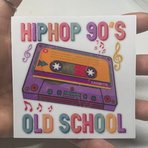 80's - 90"s Retro Sticker UV DTF