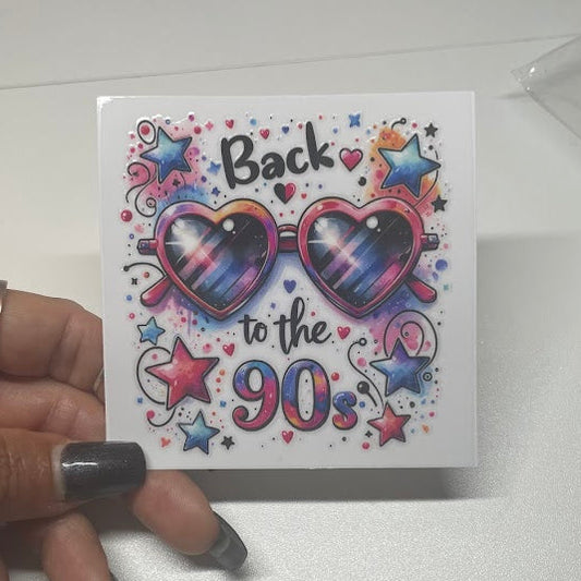 80's - 90"s Retro Sticker UV DTF