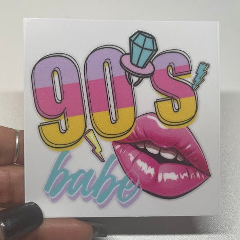 80's - 90"s Retro Sticker UV DTF