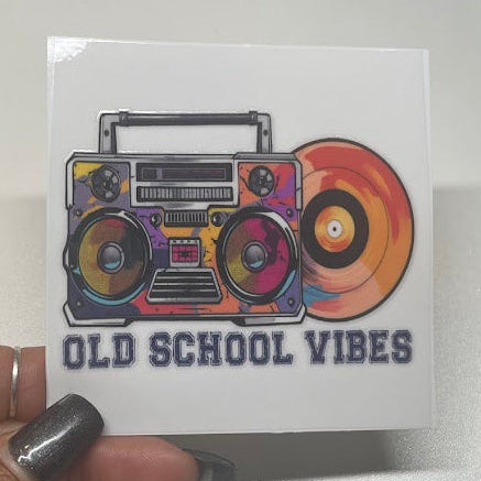 80's - 90"s Retro Sticker UV DTF