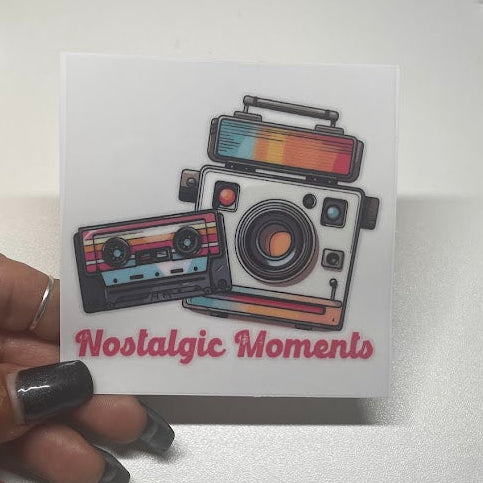 80's - 90"s Retro Sticker UV DTF