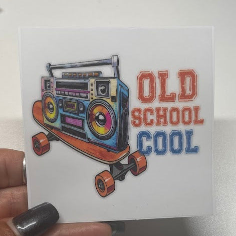 80's - 90"s Retro Sticker UV DTF