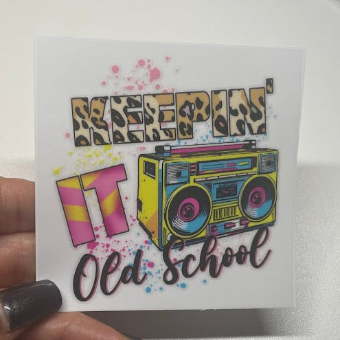 80's - 90"s Retro Sticker UV DTF