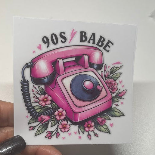 80's - 90"s Retro Sticker UV DTF