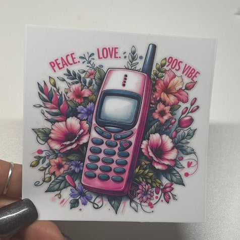 80's - 90"s Retro Sticker UV DTF