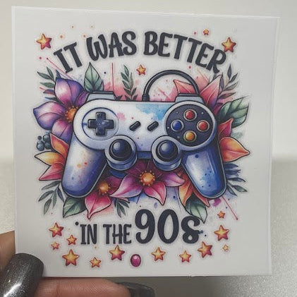 80's - 90"s Retro Sticker UV DTF