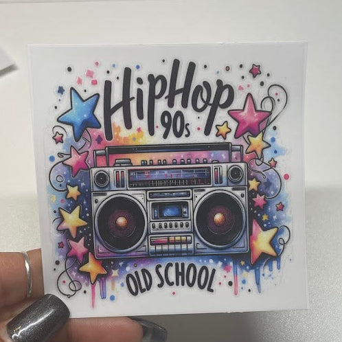 80's - 90"s Retro Sticker UV DTF