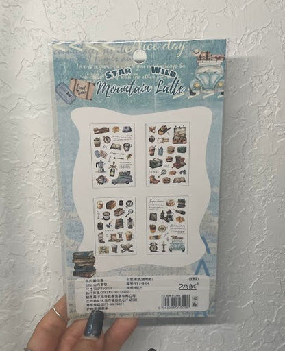 Vintage Coffee Sticker Pack