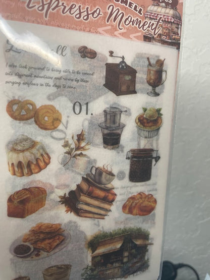 Vintage Coffee Sticker Pack