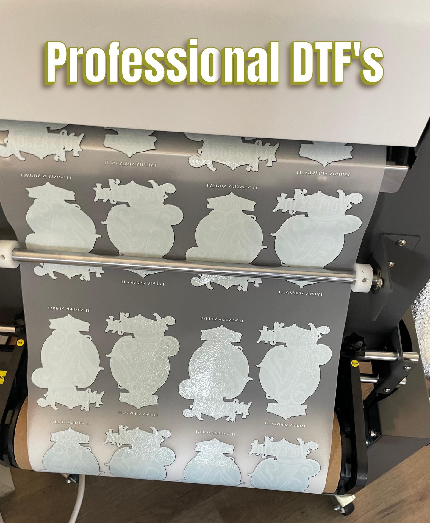 DTF Professional Transfers Gang sheets